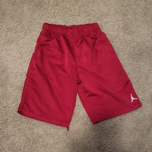 Jordan Men's Red and Pink Shorts